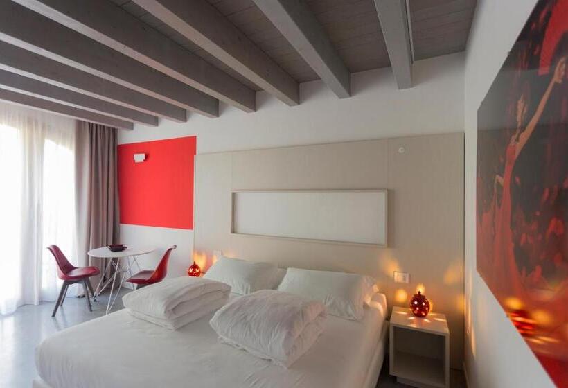キングサイズベッドのデラックスルーム, Agriturismo Redó