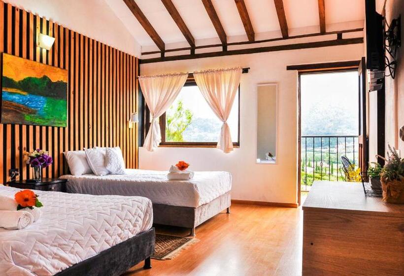 Quarto Deluxe com Sacada, El Mirador Villa De Leyva