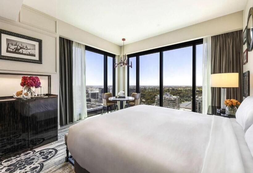 전망 디럭스룸 킹침대, Sofitel Adelaide