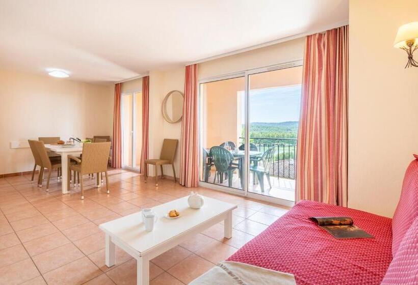 Апартаменты 2 Спальни с Балконом, Village Pierre & Vacances Pont Royal En Provence