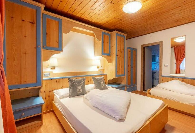 基本三人间, Albergo Dolomiti