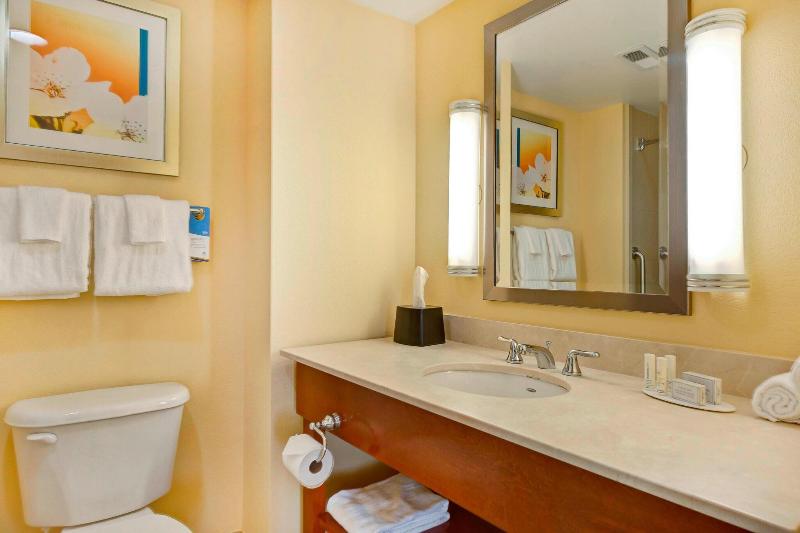 带大床的标准间, Fairfield Inn And Suites By Marriott Durham Southpoint