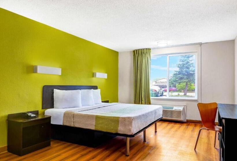 اتاق استاندارد با تخت بزرگ, Motel 6 Indianapolis, In