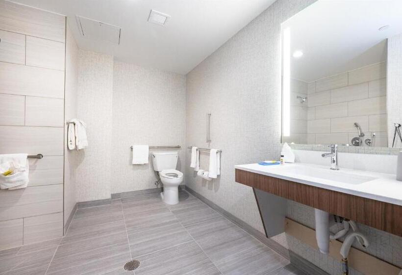 适合残疾人士使用的带超级大床的标准间, Holiday Inn Express & Suites   San Jose Silicon Valley, An Ihg