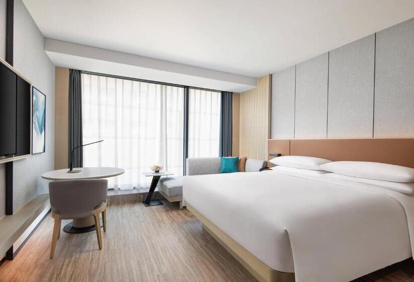Quarto Deluxe Cama King, Courtyard By Marriott Jiangyin