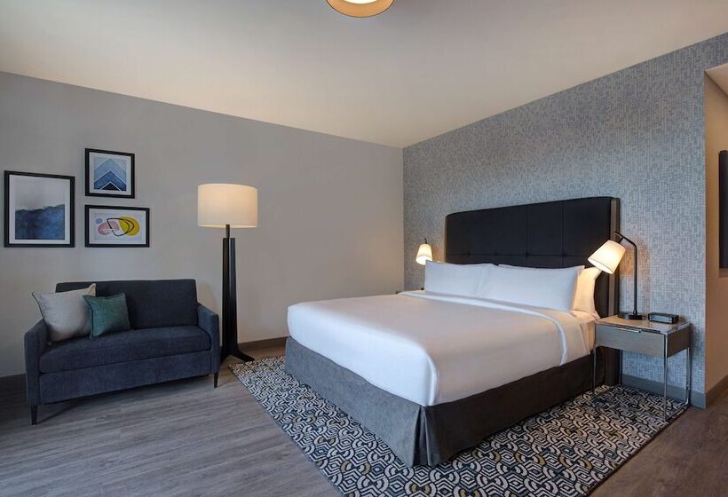带双人床的标准工作室, Homewood Suites By Hilton Montreal Downtown, Qc
