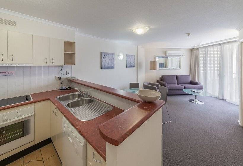 Apartamento 1 Dormitório com Sacada, West End Central Apartments