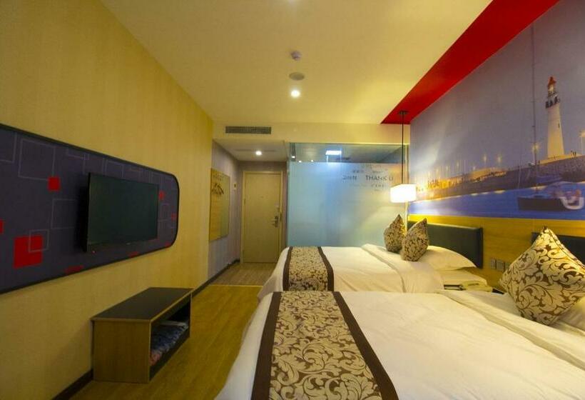 Номер Стандарт, Thank Inn Chain Hotel Shandong Weifang Changyi Tianshui Road