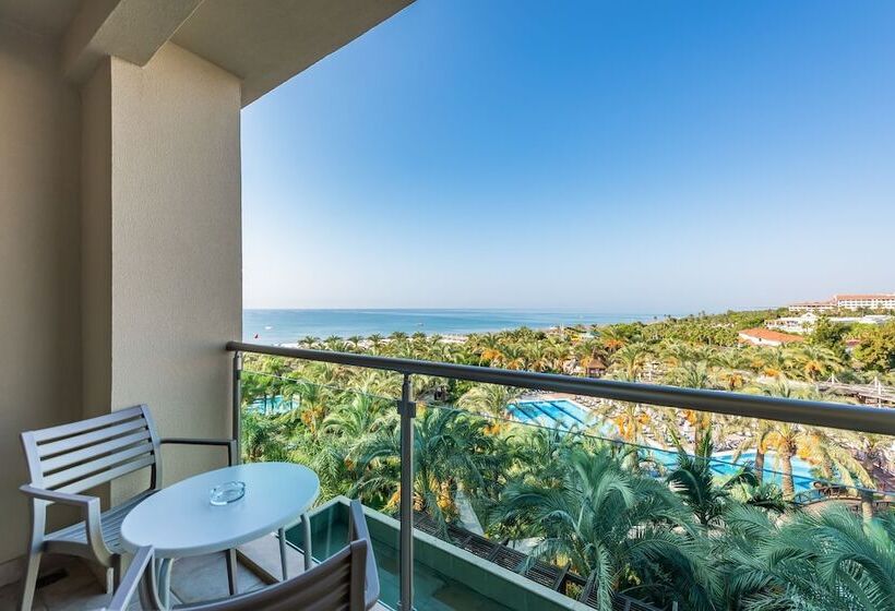 标准间侧面带海景, Sunis Kumköy Beach Resort Hotel & Spa