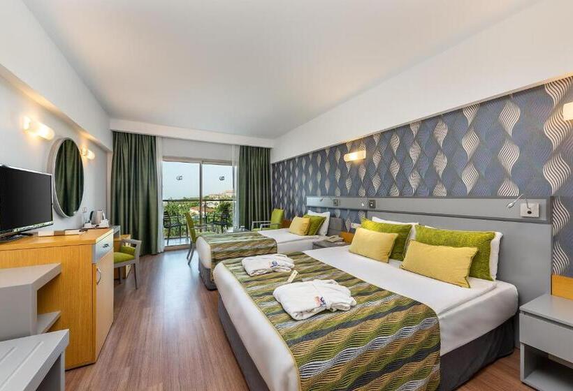 带海景的标准房, Sunis Kumköy Beach Resort Hotel & Spa