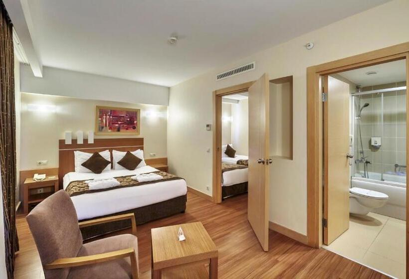 家庭海景房, Sunis Kumköy Beach Resort Hotel & Spa