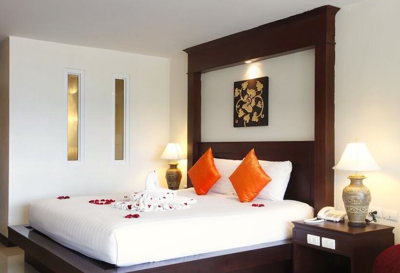 디럭스 룸 측면 바다 전망, Baan Yuree Resort & Spa   Sha Plus