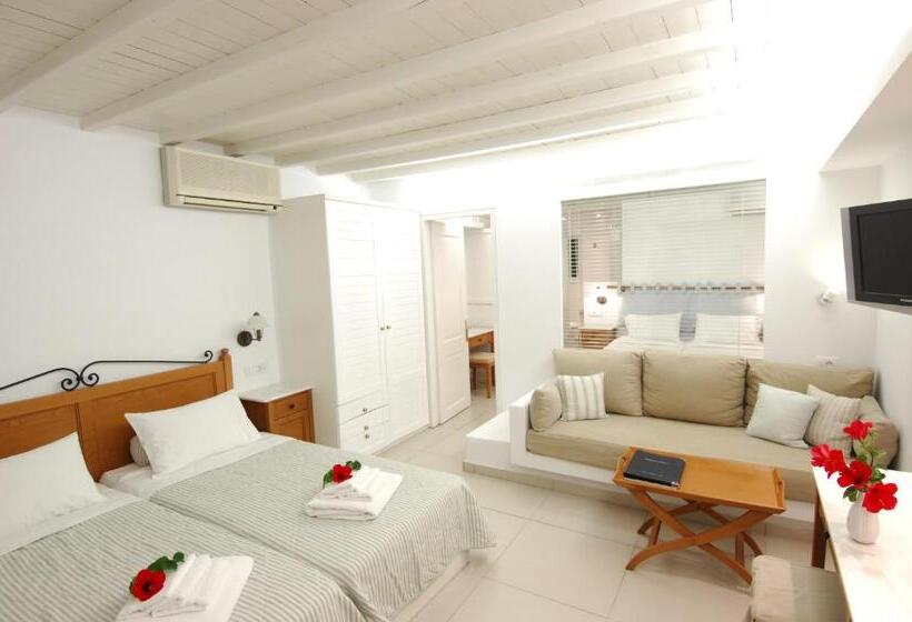 Семейный Номер Superior Вид на Море, Mykonos View