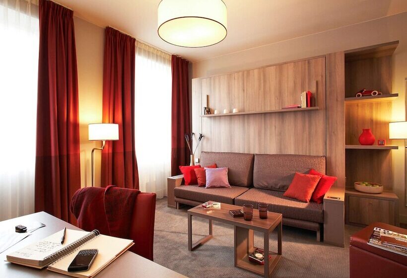 1침실 아파트 도시 전망, Aparthotel Adagio Vienna City