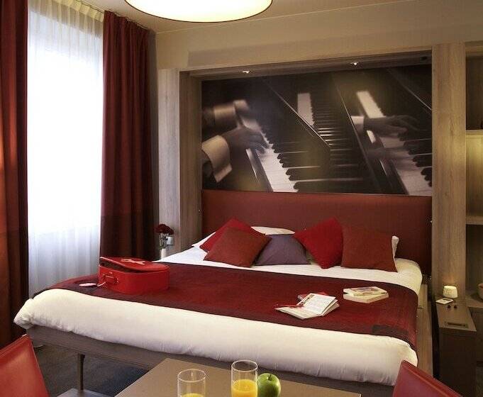 1침실 아파트 도시 전망, Aparthotel Adagio Vienna City
