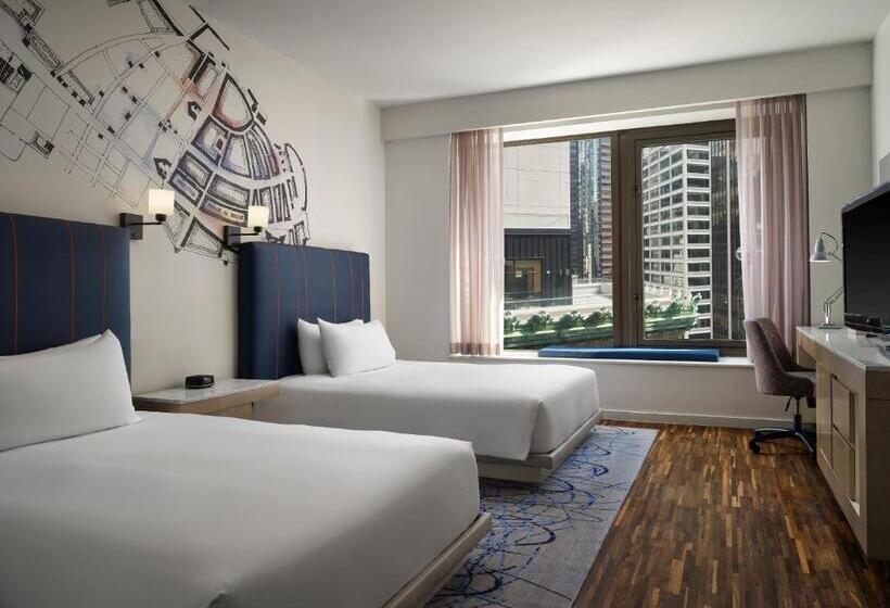 스탠다드 룸 더블 침대 2개, Hyatt Centric Wall Street New York