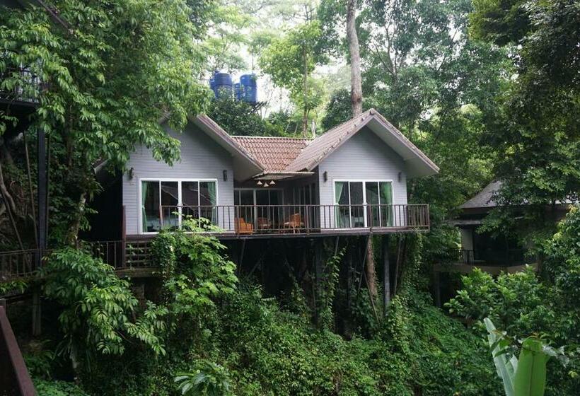 Семейное Бунгало, Rock And Tree House Resort