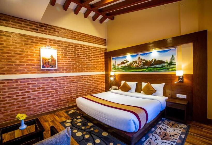 اتاق استاندارد با تخت بزرگ, Himalaya Drishya Resort