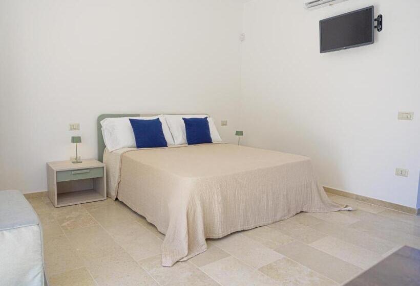 اتاق استاندارد سه تخته با چشمانداز باغ, Rifugio Di Puglia   Trulli & Dimore