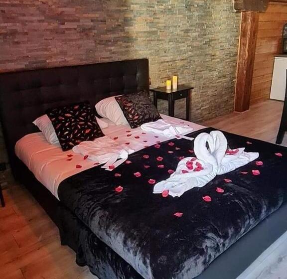اتاق استاندارد با وان آب گرم, Le Grand Moulin Des Tanneurs B&b Et Love Room