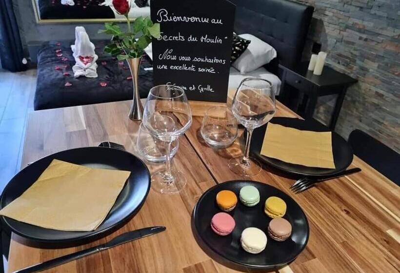 اتاق استاندارد با وان آب گرم, Le Grand Moulin Des Tanneurs B&b Et Love Room