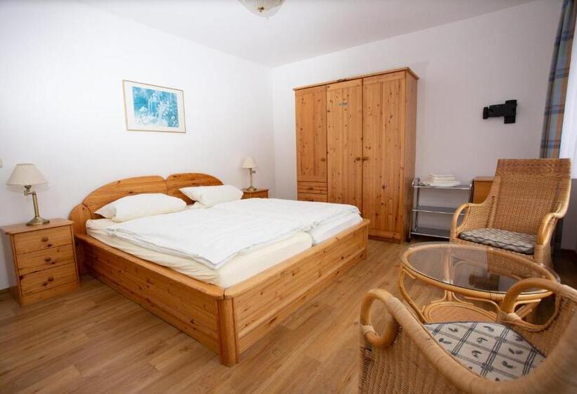 带1个卧室带花园景观的公寓, Gästehaus Am Vogelsang