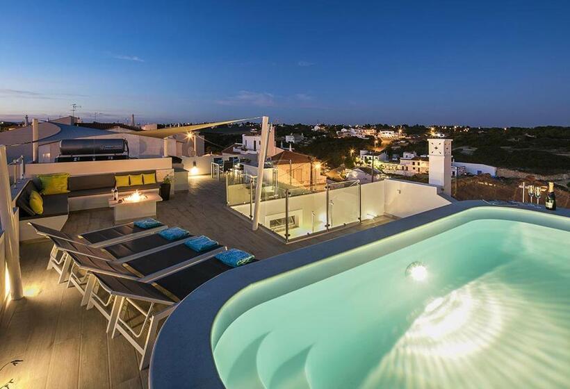 침실 1개 아파트, Villa Benagil With Stunning Views And Roof Terrace With Private Heated Pool