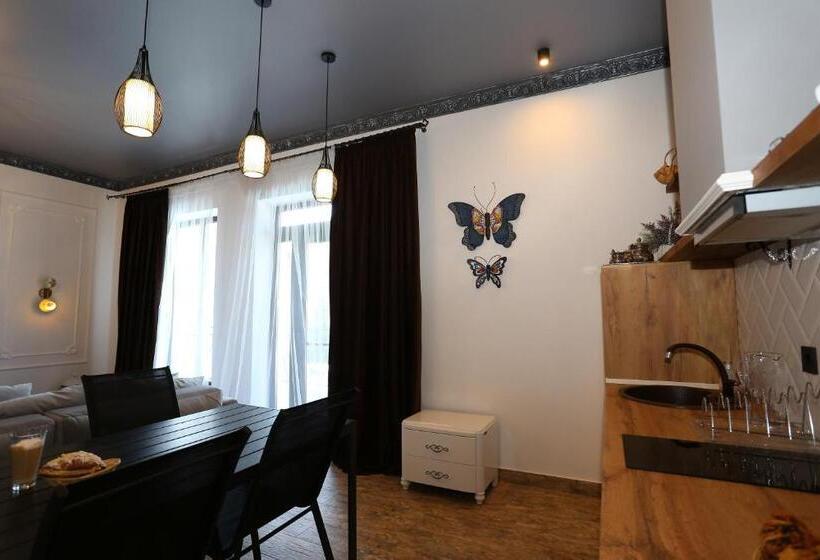 آپارتمان 1 خوابه با چشم‌انداز استخر, Villa Bonapart