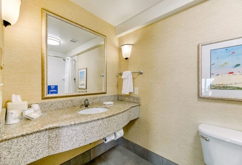 Номер Стандарт Двуспальная Кровать Боковой Вид на Море, Hilton Garden Inn Outer Banks/kitty Hawk