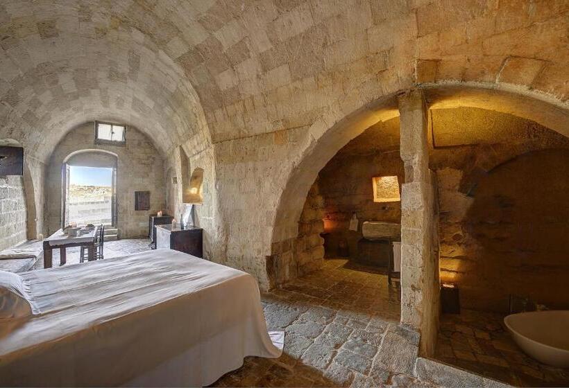 高级大房间, Sextantio Le Grotte Della Civita