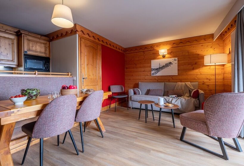 آپارتمان 2 خوابه, Residence Pierre & Vacances Premium Les Alpages De Reberty
