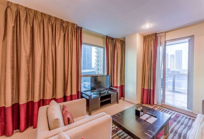 Апартаменты 1 Спальня с Видом, Ramada By Wyndham Downtown Dubai