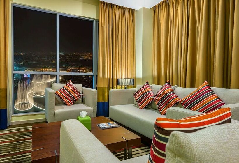 Апартаменты 1 Спальня с Видом, Ramada By Wyndham Downtown Dubai