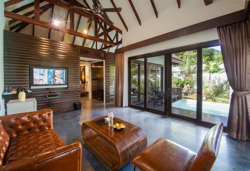Вилла 1 Спальня Вид на Море, Zara Beach Resort Koh Samui
