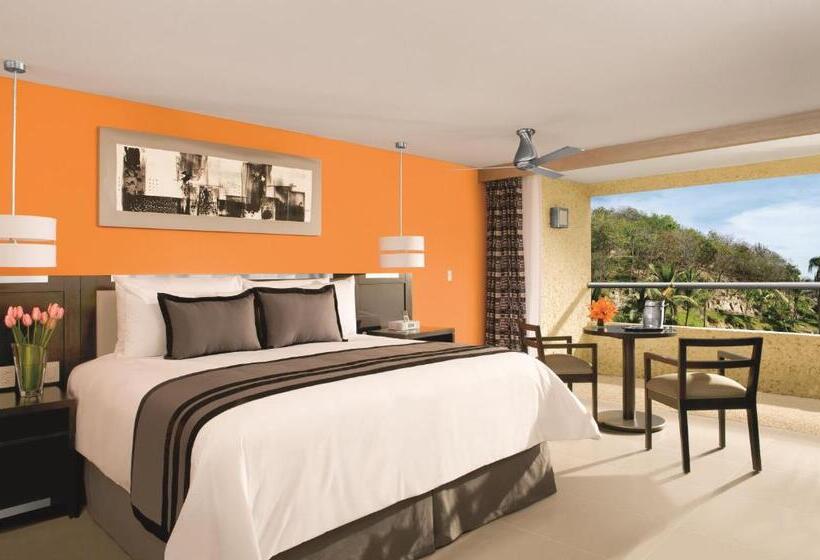 전망 디럭스룸 킹침대, Dreams Huatulco Resort & Spa