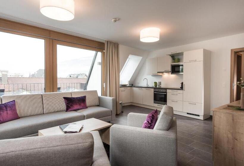 Апартаменты Пентхаус 1 Спальня, Alpenparks Hotel & Apartment Central Zell Am See