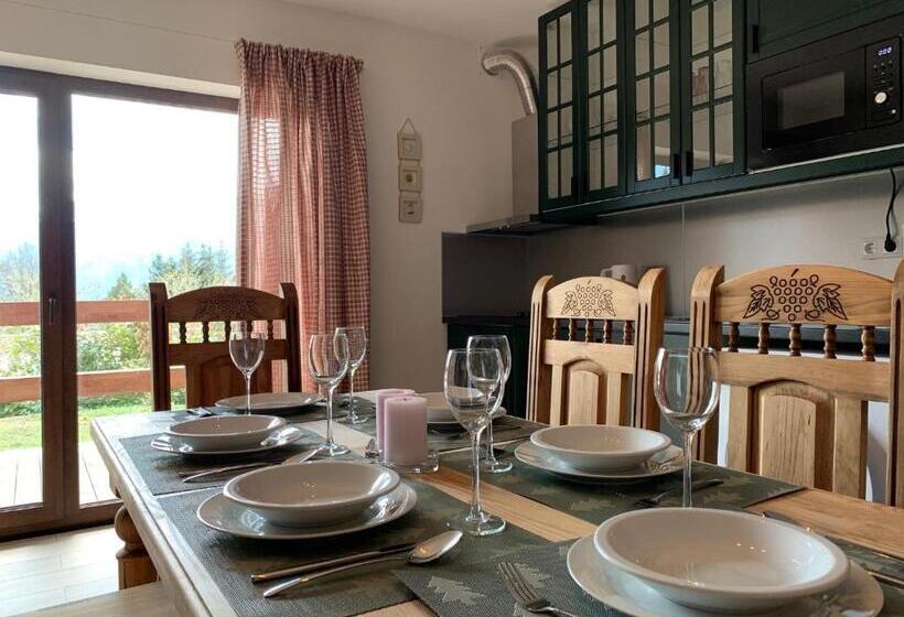 Апартаменты 1 Спальня с Террасой, Pension & Apartments Waldkrieber