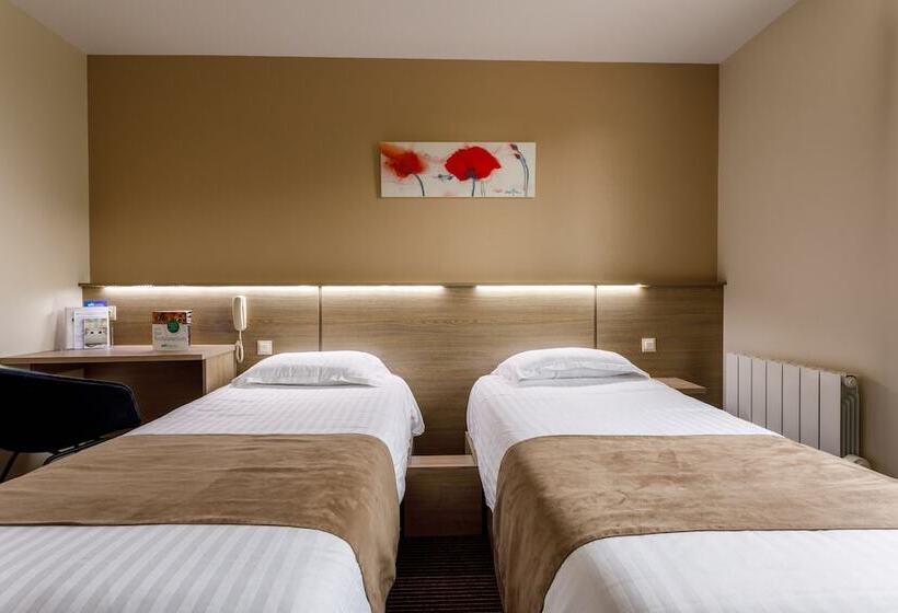 标准间, Brit Hotel Piscine & Spa   Fougères