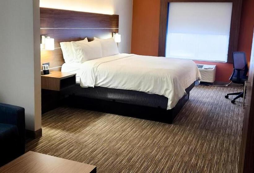 Люкс Кровать Кинг, Holiday Inn Express Hotel & Suites Chicago South Lansing, An Ihg