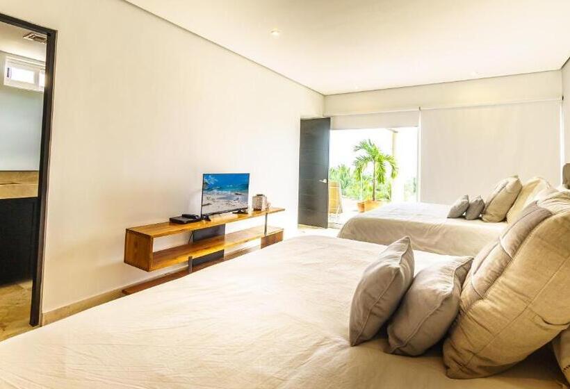 1 Schlafzimmer Penthouse Apartment, The Elements Oceanfront & Beachside Condo