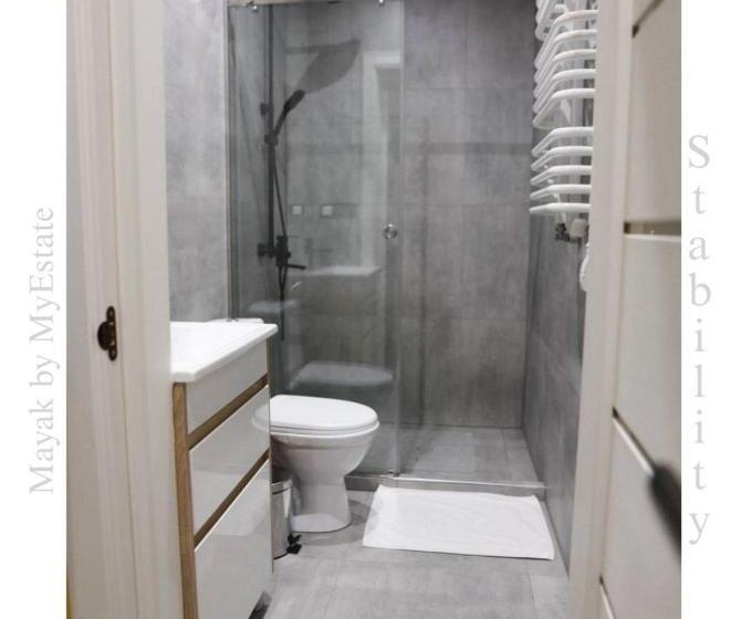 آپارتمان 1 خوابه با چشم‌انداز, Aparthotel Mayak Yablunytsia