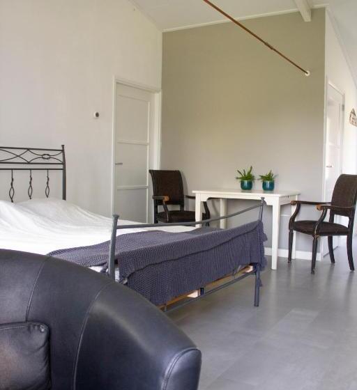 اتاق استاندارد با چشم‌انداز باغ, Huisje En B&b Green Cottage