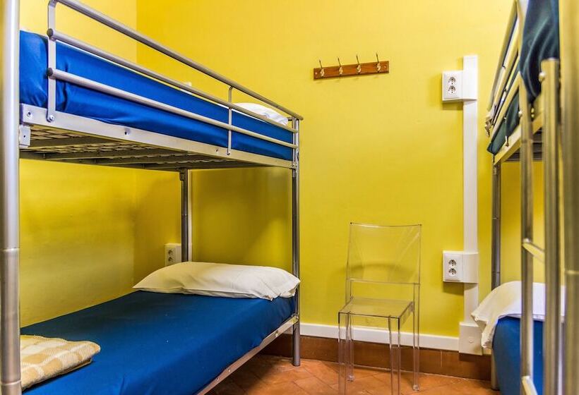 共用房间的床, Hostel Santa Monaca