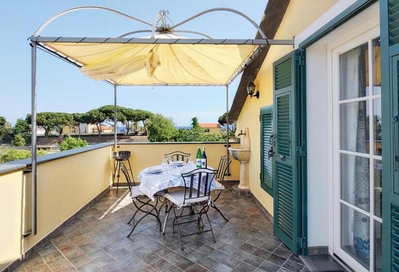 침실 1개 바다 전망 아파트, Casa Vacanze Nel Giardino Di Renzo