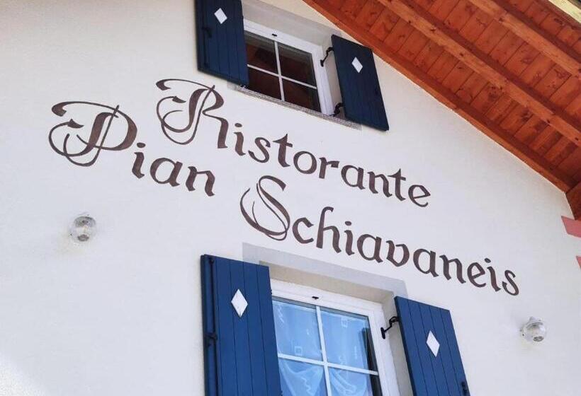 اتاق استاندارد سه تخته با چشم‌انداز, Pian Schiavaneis B&b Apartament