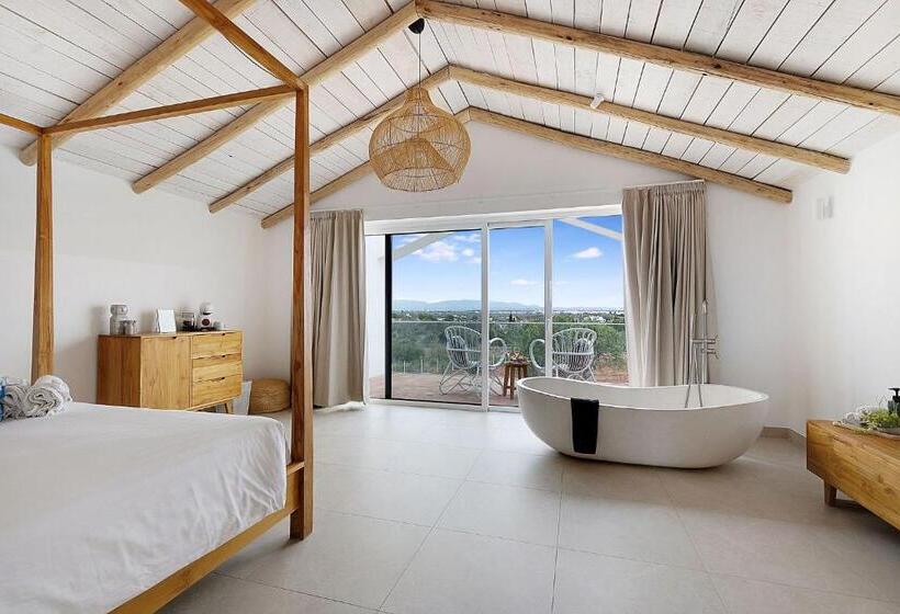 带大床的高级房间, Quinta Do Ourives
