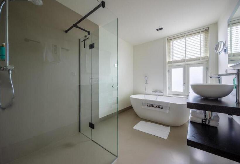 Полулюкс с Балконом, Grandcafé Boutique Hotel Eemland