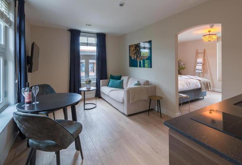 Полулюкс Одноместный с Террасой, Grandcafé Boutique Hotel Eemland