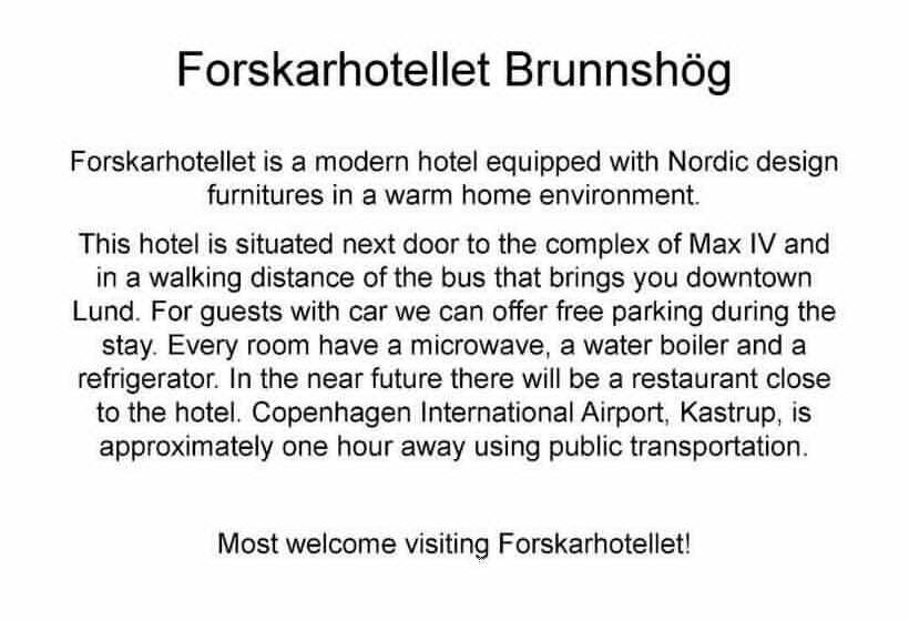 Номер Стандарт, Forskarhotellet