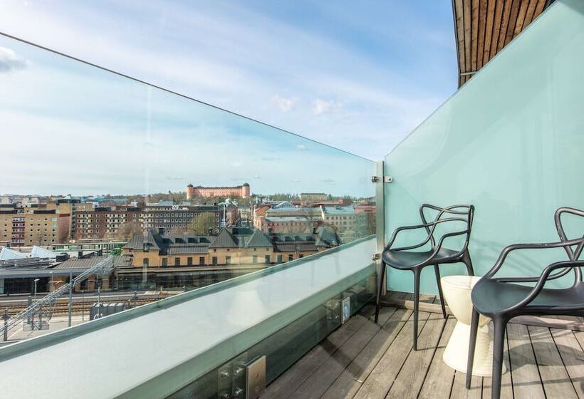 غرفة قياسية مطلة على المدينة, Radisson Blu Hotel Uppsala